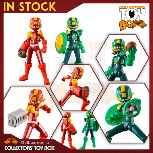 SMP Megaman Battle Network Heat Guts and Wood Shield Set [Model Kit]