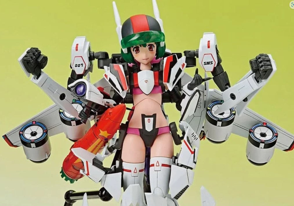 Aoshima VFG Variable Fighter Girls Macross VF-25F Messiah Ranka Lee [Model Kit]