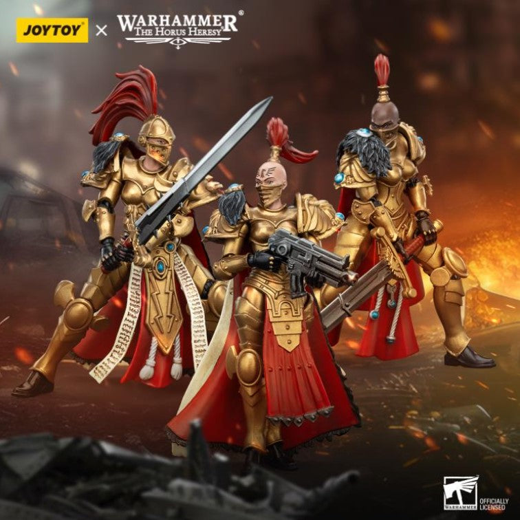 Joytoy 1/18 Warhammer The Horus Heresy Sisters of Silence - White Falcons Vigilator Cadre Vigilator
