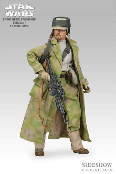 Sideshow Collectibles Star Wars Rebel Commando Sergeant Endor [Old Stock]
