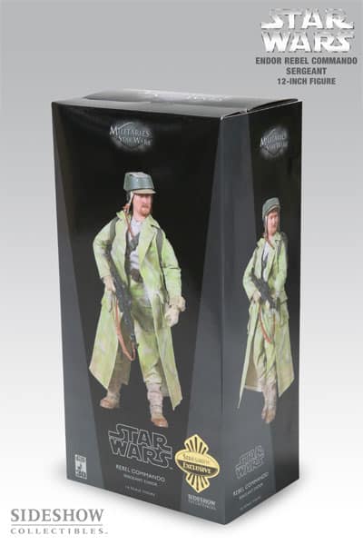 Sideshow Collectibles Star Wars Rebel Commando Sergeant Endor [Old Stock]