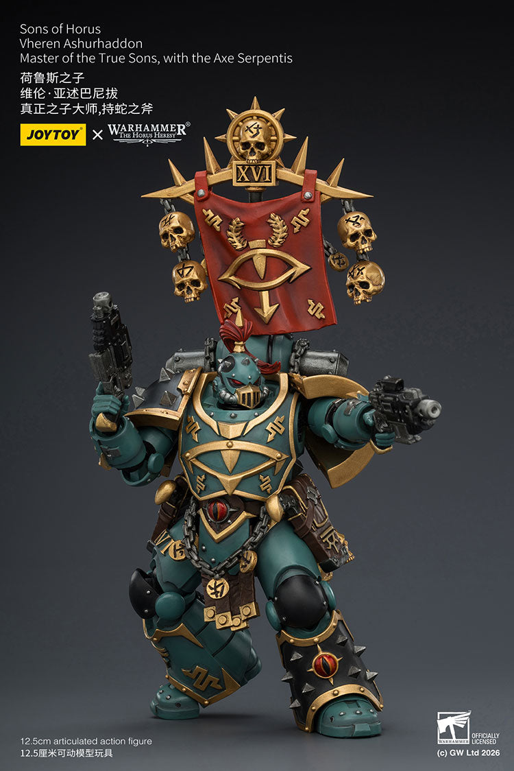 Joytoy 1/18 Warhammer The Horus Heresy Sons of Horus Vheren Ashurhaddon Master of the True Sons