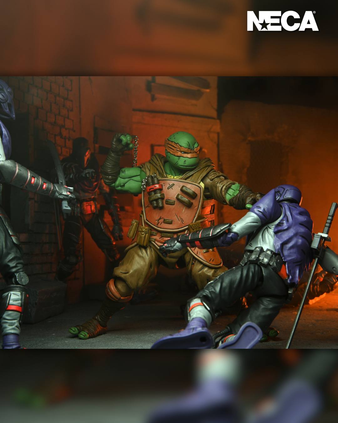 Neca Ultimate Teenage Mutant Ninja Turtles The Last Ronin - Flashback Michelangelo