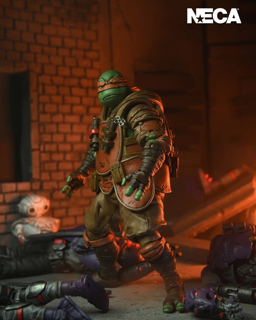 Neca Ultimate Teenage Mutant Ninja Turtles The Last Ronin - Flashback Michelangelo
