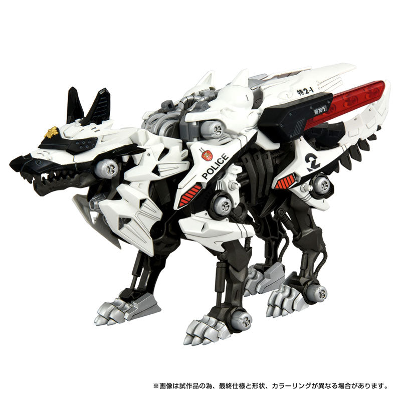 Takara Tomy T-Spark Synergenex Zoids x Patlabor Hunter Wolf (Police Department Version)