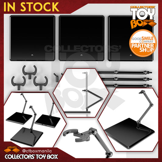 The Simple Stand x3 Black (for Figures & Models)