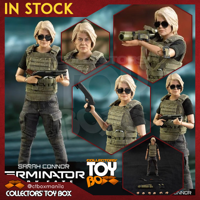 Threezero 1 12 Terminator Dark Fate Sarah Connor Collectors Toy Box Threezero 1 12 Terminator Dark Fate Sarah Connor Collectors Toy Box