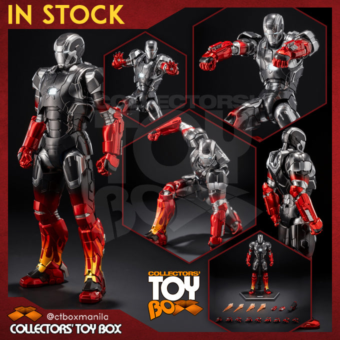 Threezero DLX Marvel Studios The Infinity Saga - Iron Man Mark 22 Hot Rod