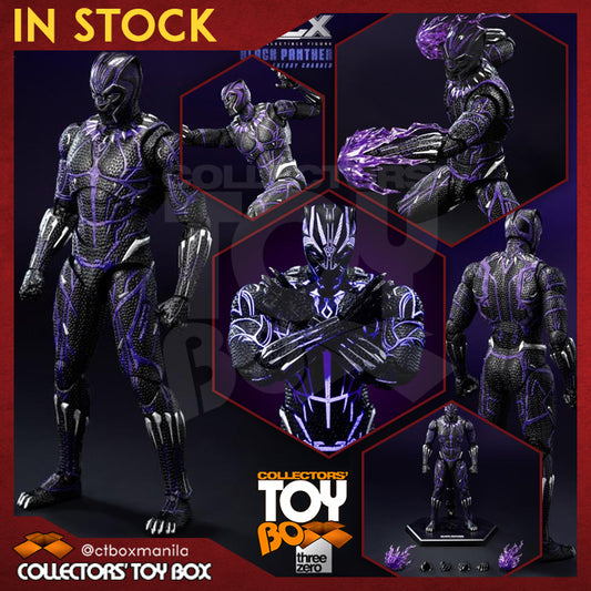 Threezero DLX Marvel The Infinity Saga - Black Panther (Kinetic Energy Charged)