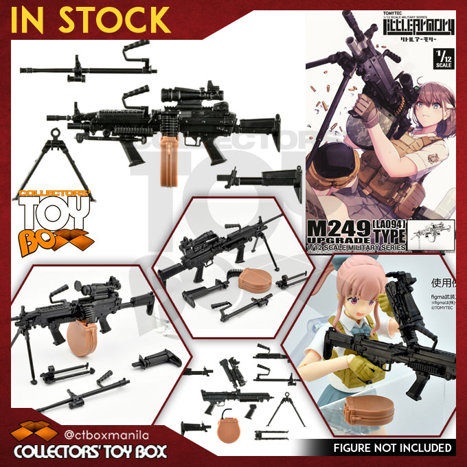Tomytec Little Armory LA094 M249 Upgrade [Model Kit]