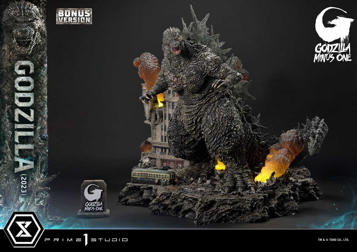 Prime 1 Studio Ultimate Diorama Masterline Godzilla Minus One Film - Godzilla (2023) [Bonus Version]