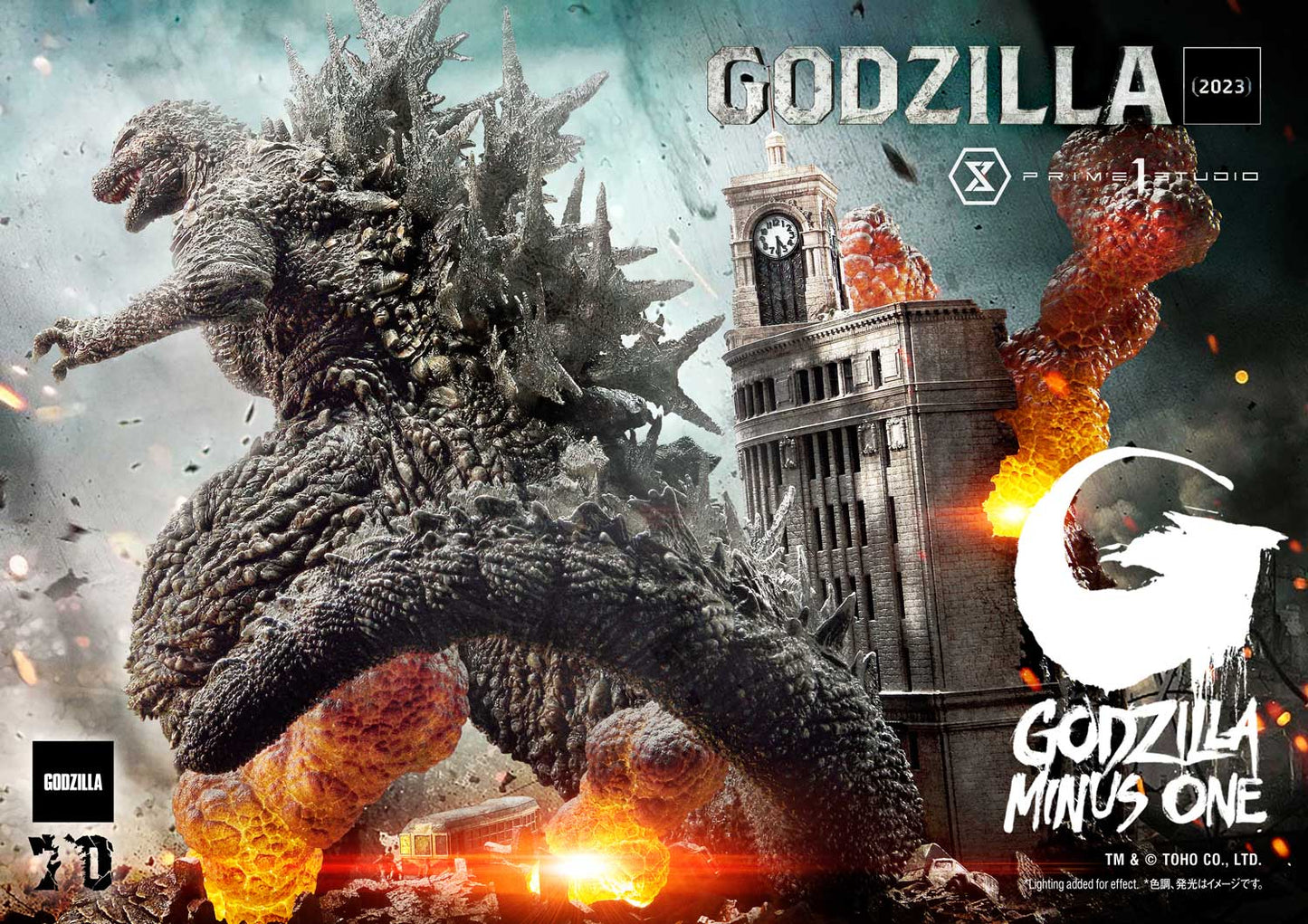 Prime 1 Studio Ultimate Diorama Masterline Godzilla Minus One Film - Godzilla (2023) [Bonus Version]