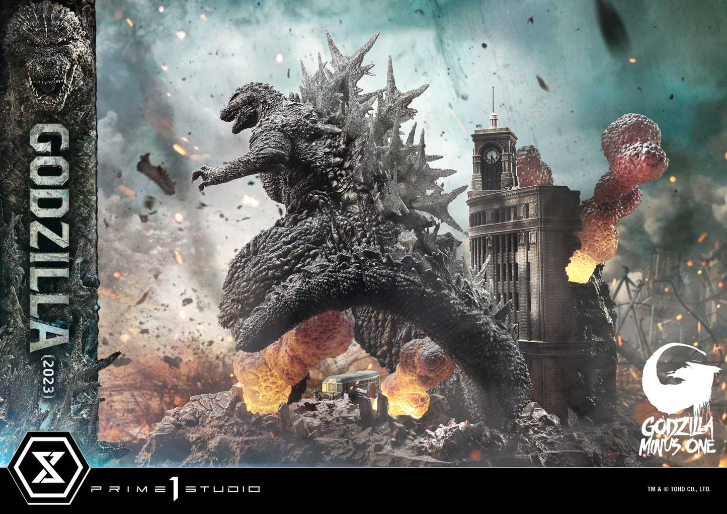 Prime 1 Studio Ultimate Diorama Masterline Godzilla Minus One Film - Godzilla (2023) [Bonus Version]