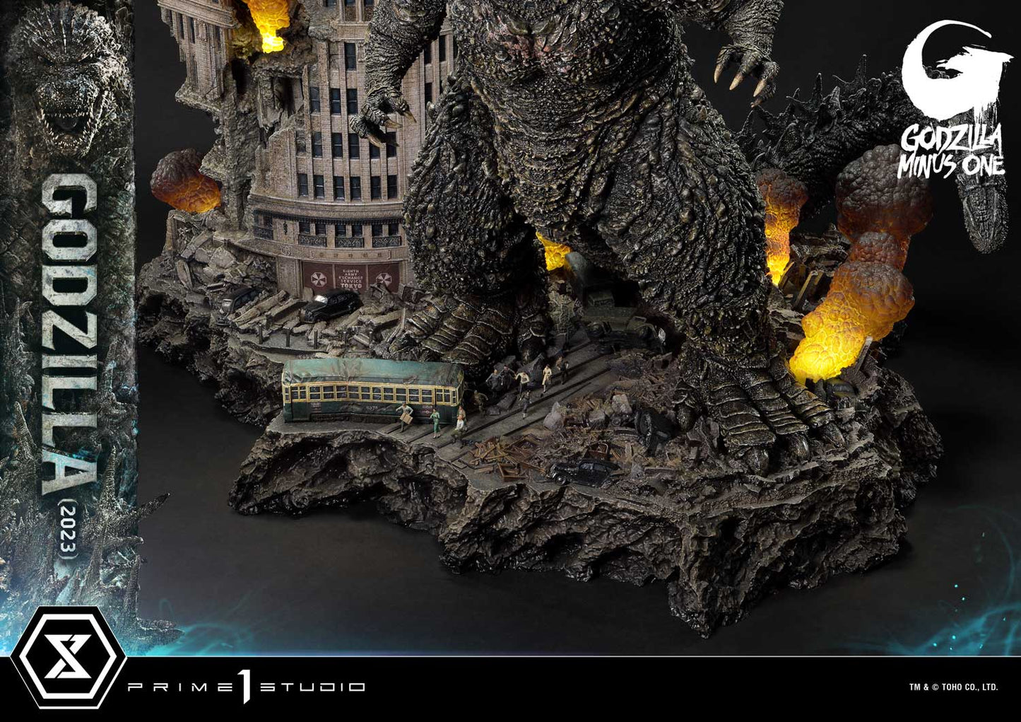 Prime 1 Studio Ultimate Diorama Masterline Godzilla Minus One Film - Godzilla (2023) [Bonus Version]