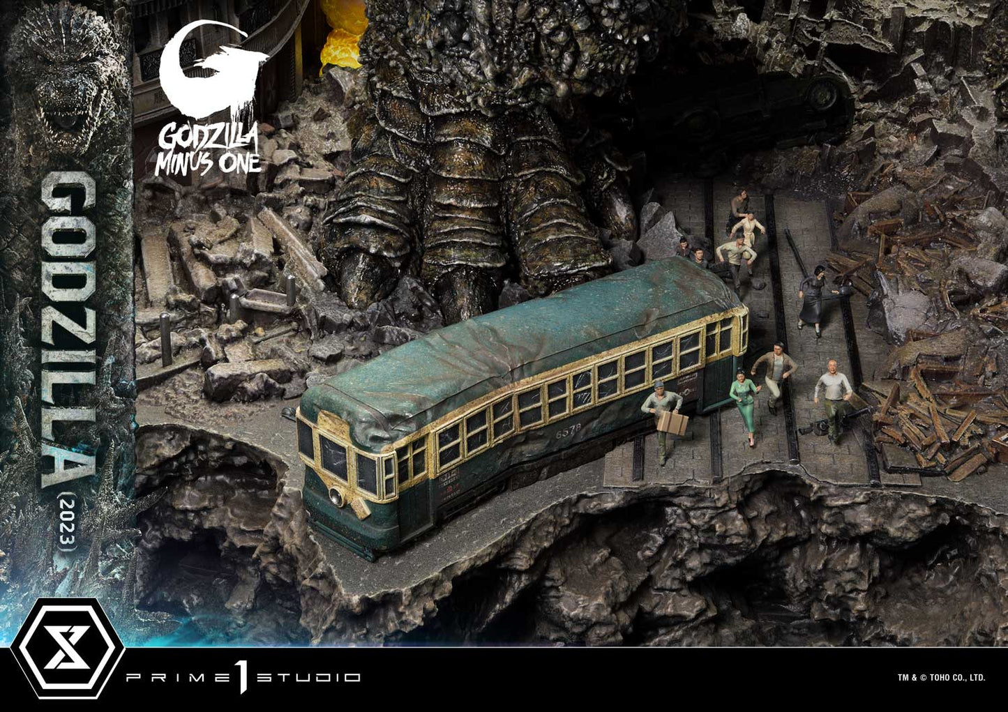 Prime 1 Studio Ultimate Diorama Masterline Godzilla Minus One Film - Godzilla (2023) [Bonus Version]