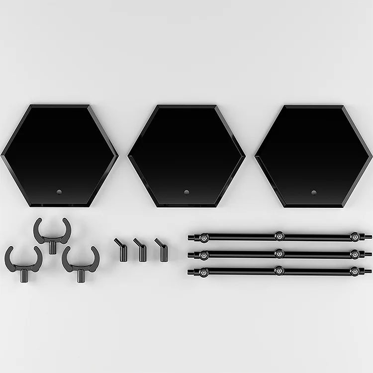 The Simple Stand x3 Black (for Figures & Models)