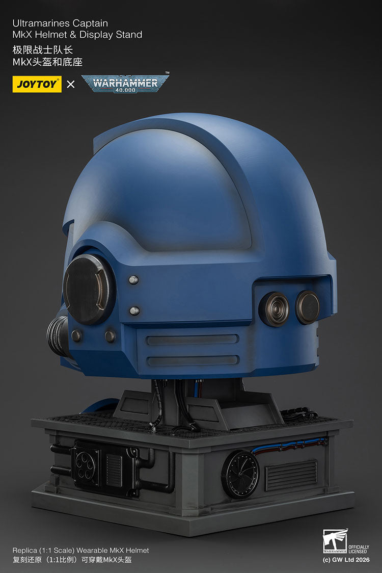 Joytoy Warhammer 40k Ultramarines Captain MkX Helmet