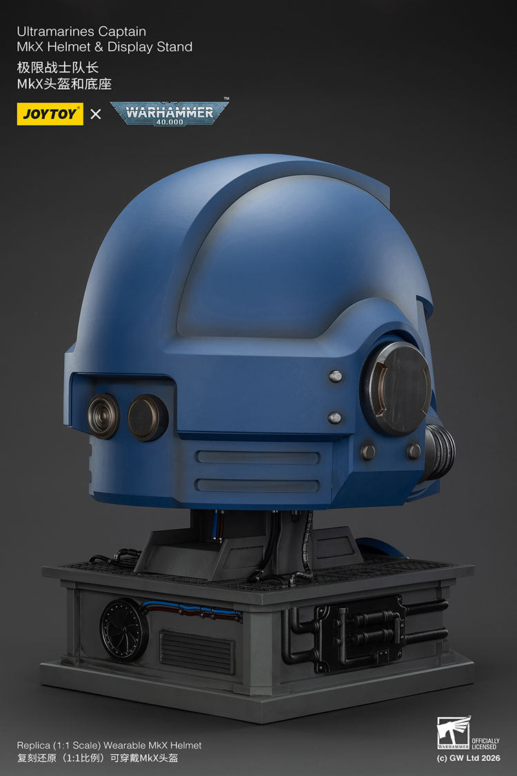 Joytoy Warhammer 40k Ultramarines Captain MkX Helmet