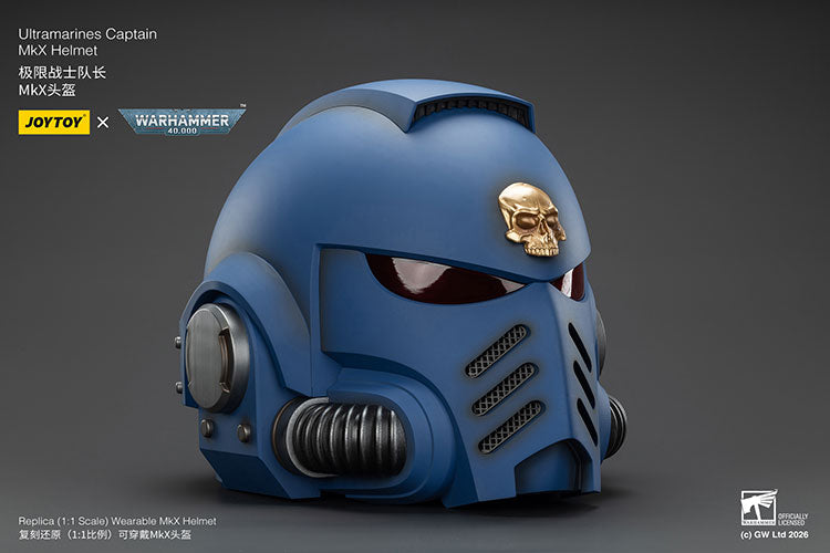 Joytoy Warhammer 40k Ultramarines Captain MkX Helmet