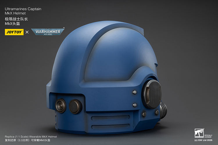 Joytoy Warhammer 40k Ultramarines Captain MkX Helmet