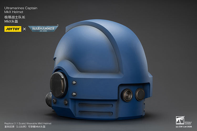 Joytoy Warhammer 40k Ultramarines Captain MkX Helmet