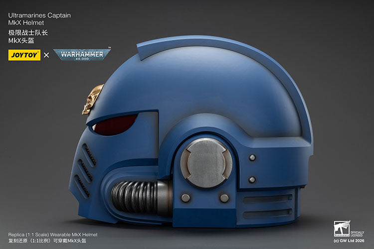 Joytoy Warhammer 40k Ultramarines Captain MkX Helmet
