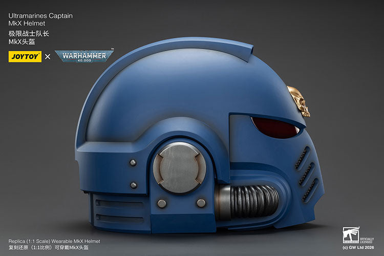 Joytoy Warhammer 40k Ultramarines Captain MkX Helmet