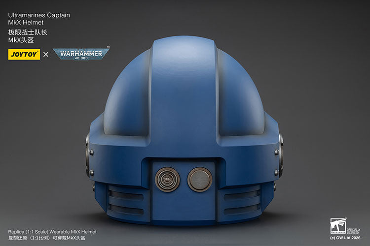 Joytoy Warhammer 40k Ultramarines Captain MkX Helmet