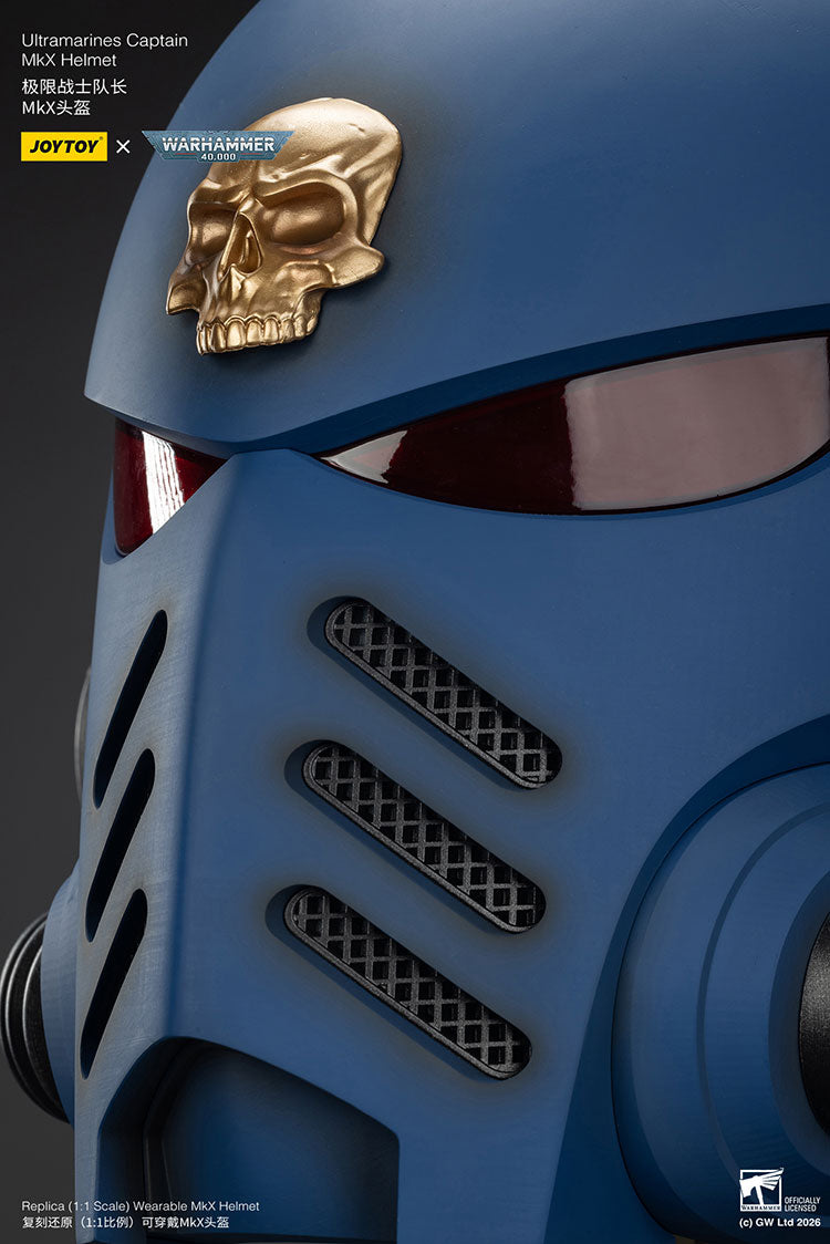 Joytoy Warhammer 40k Ultramarines Captain MkX Helmet