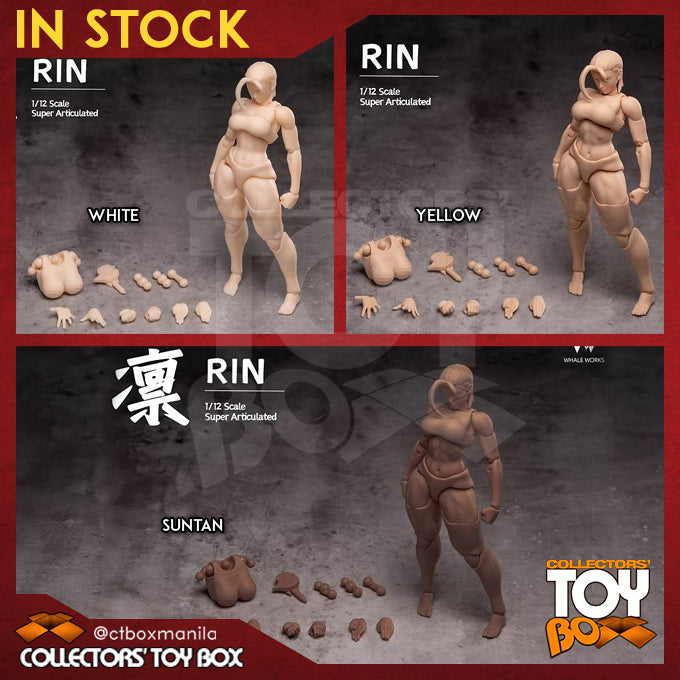 Whaleworks 1/12 Super Movable Female Figure
