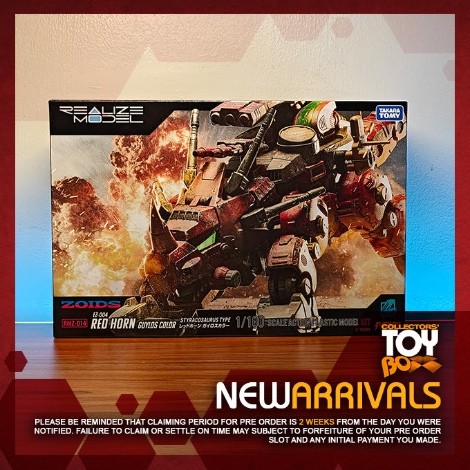 Takara Tomy Realize Model Zoids RMZ-014 Red Horn [Model Kit]