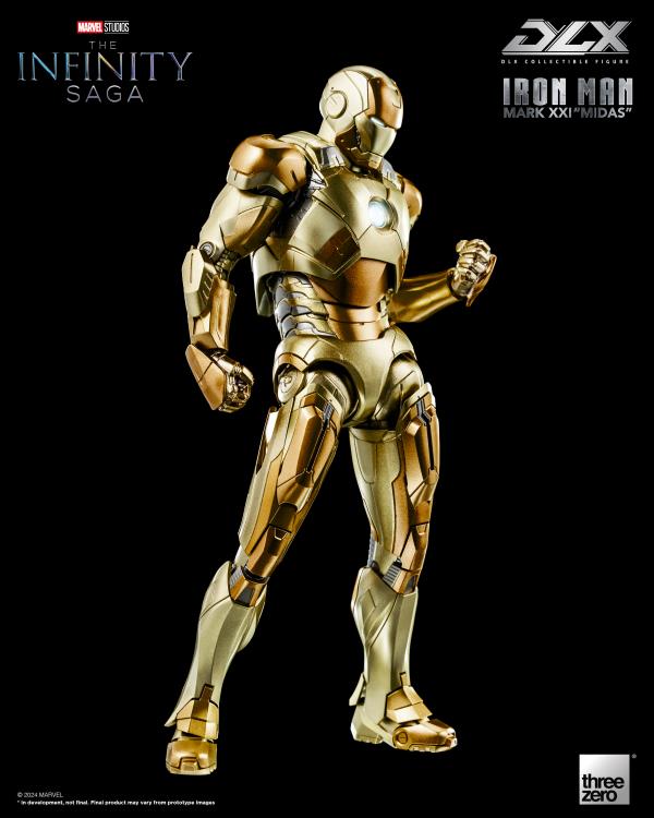 Threezero DLX Marvel Infinity Saga - Iron Man Mark 21 Midas