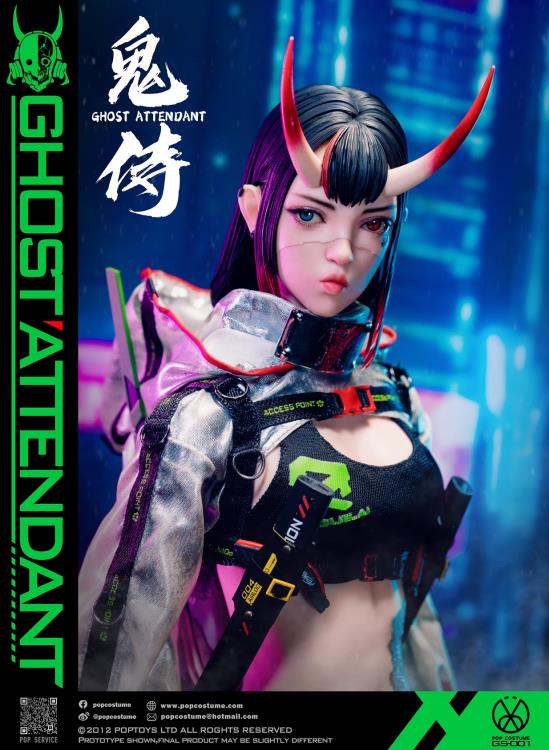 Pop Costume 1/6 GS-001 Ghost Attendant