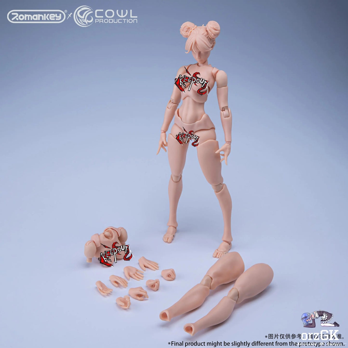 Romankey x Cowl Figure Girl Body