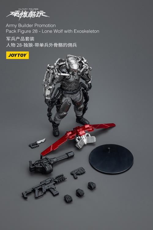 Joytoy 1/18 Army Builder Promotion Pack Figure 28 - Lone Wolf with Exoskeleton