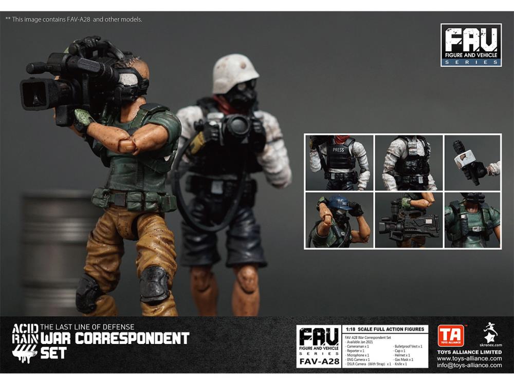 Acid Rain World FAV-A28 War Correspondent Set