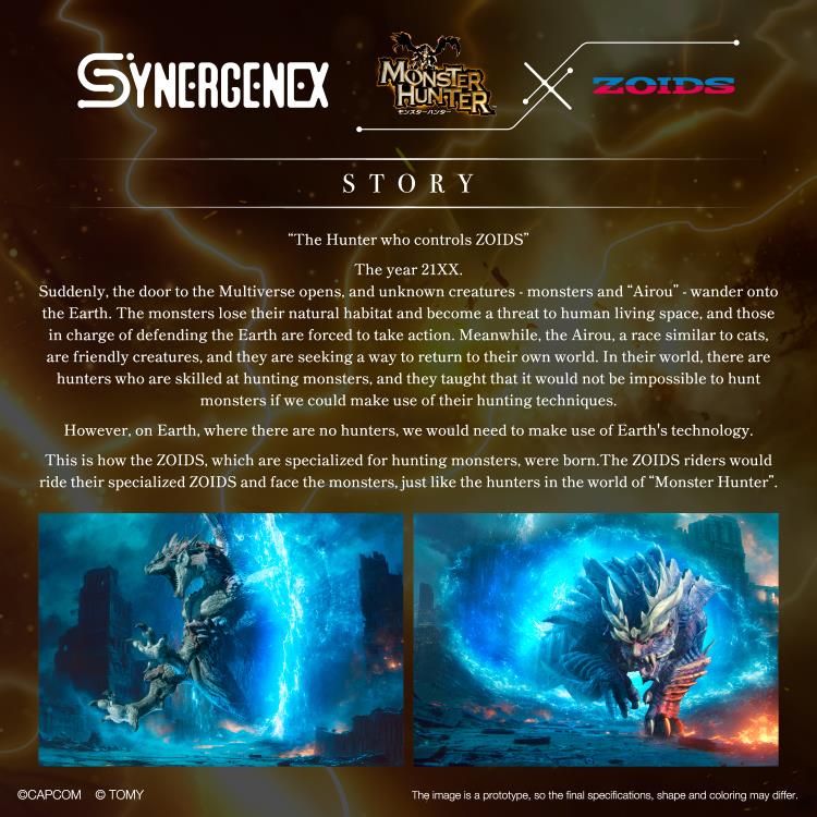 Takara Tomy Zoids x Monster Hunter - Knuckle Kong Rajang