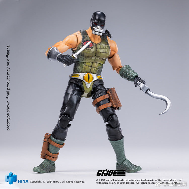 Hiya Toys 1/18 Exquisite Mini GI Joe Croc Master