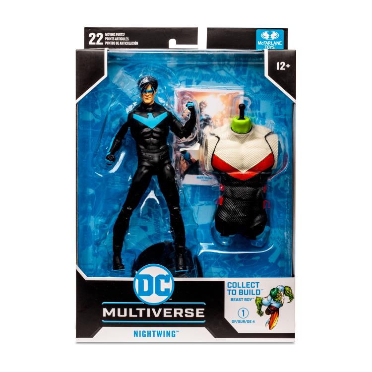[BUNDLE] McFarlane Toys DC Multiverse Titans Set (Beast Boy Build-A) 5 Figures