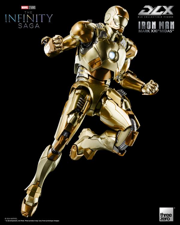 Threezero DLX Marvel Infinity Saga - Iron Man Mark 21 Midas