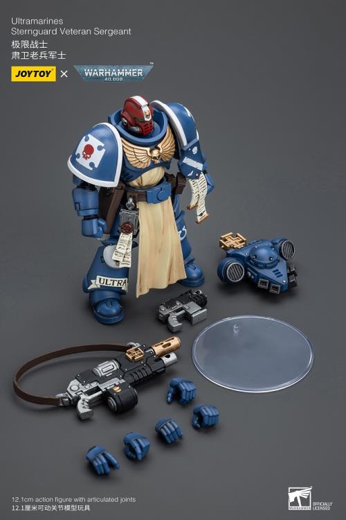 Joytoy 1/18 Warhammer 40K Ultramarines Sternguard Veteran Sergeant (2025)