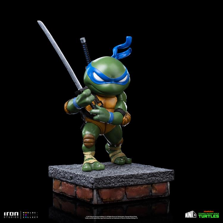 Iron Studios Mini Co Nickelodeon Teenage Mutant Ninja Turtles (Michelangelo, Leonardo, Donatello, Raphael) [SDCC PX]