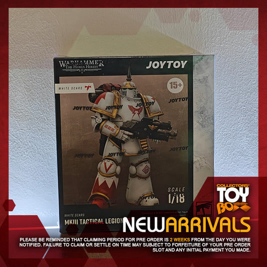 Joytoy 1/18 Warhammer The Horus Heresy White Scars MKIII Tactical Legionary