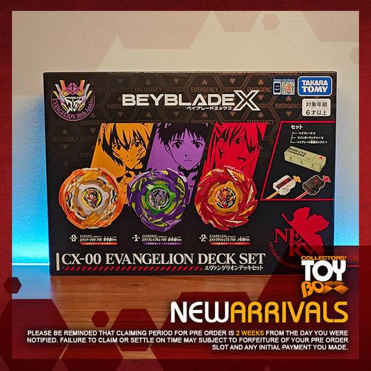 Beyblade X BXG-57 Evangelion Deck Set