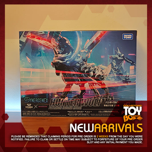 Takara Tomy Synergenex Zoids x Patlabor Hunter Wolf (Police Department Version)