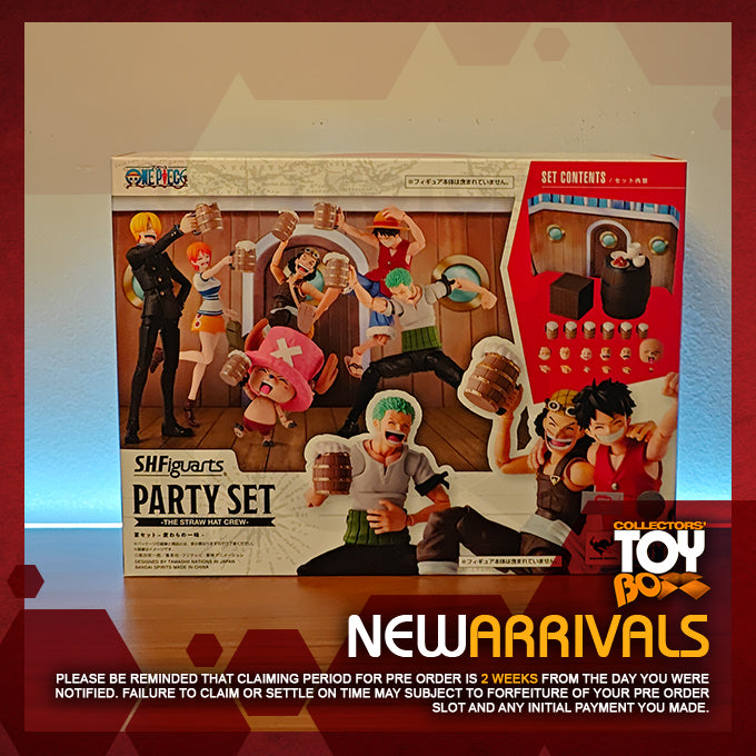 SH Figuarts One Piece Party Set The Straw Hat Crew