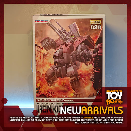 Kotobukiya HMM Zoids Iron Kong Schwarz Special 1999 (Recolor) [Model Kit]