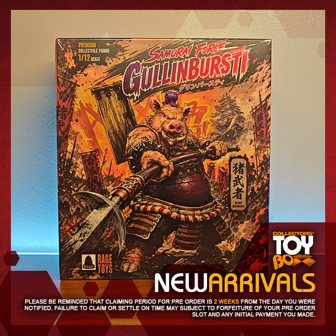 Rage Toys Samurai Force Gullinbursti (Bebop) with Jacket Accessories