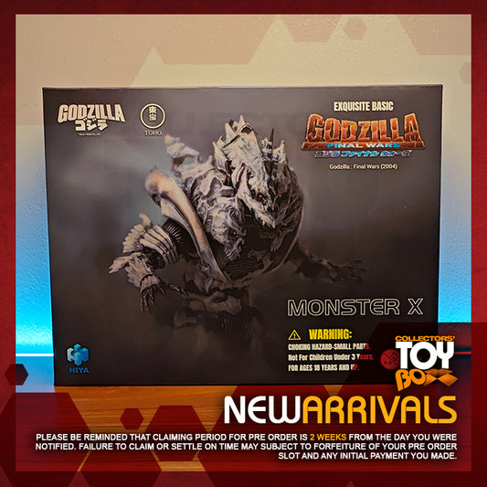 Hiya Toys Exquisite Basic Godzilla Ultimate Battle 2004 Movie Version Proportional Monster X