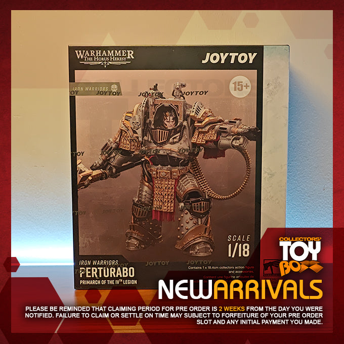 Joytoy 1/18 Warhammer The Horus Heresy Iron Warriors - Perturabo Primarch of the IVth Legion